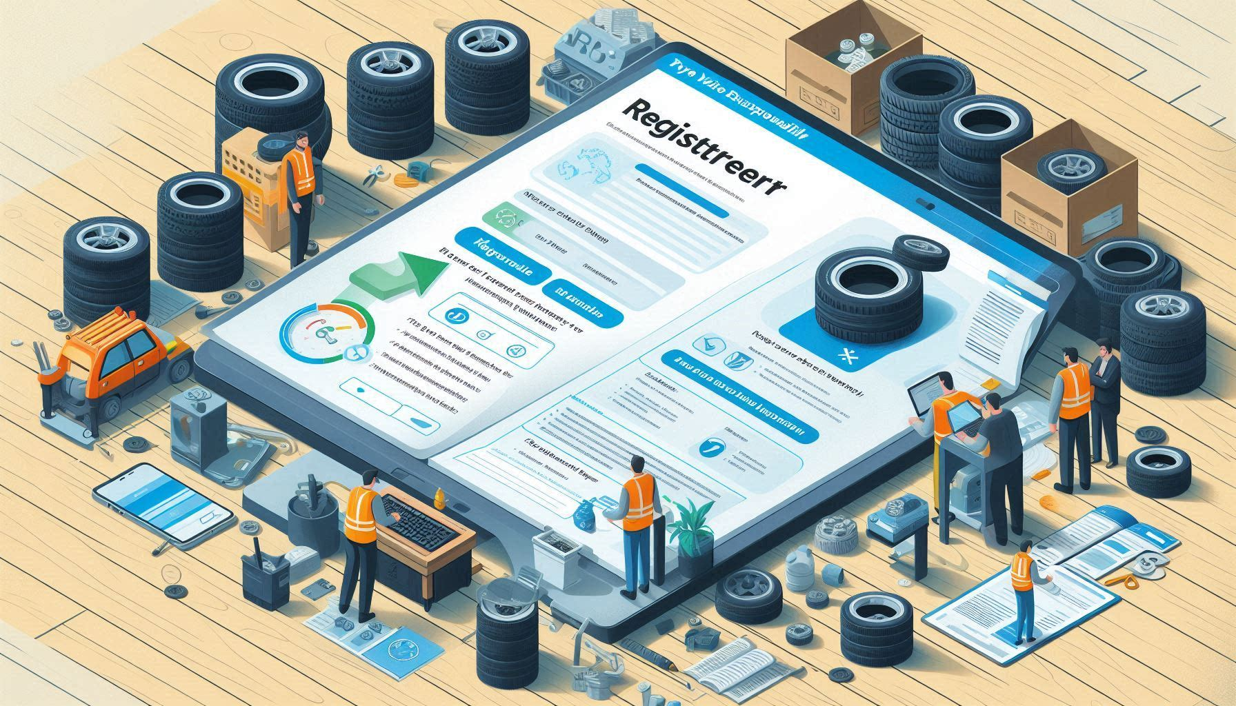 How to register for tyre waste EPR – Step-by-Step Guide